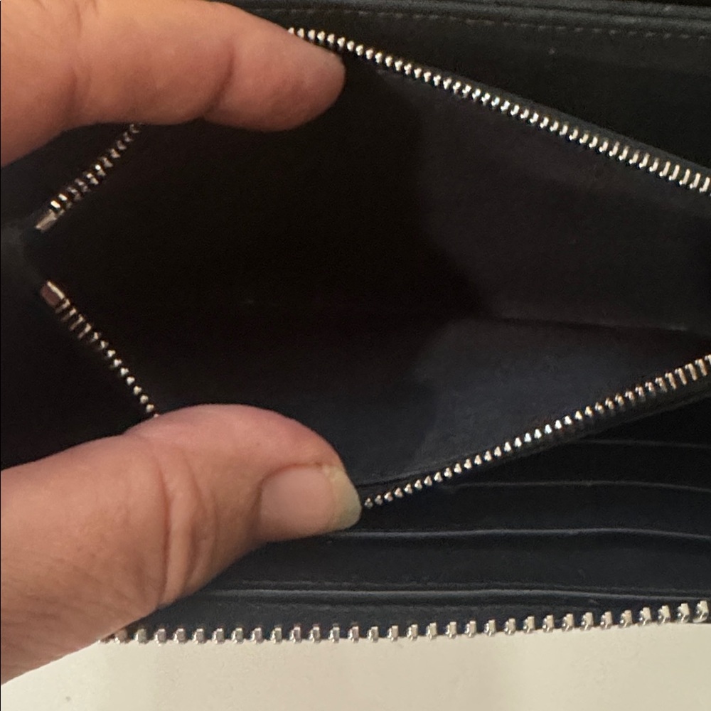 Fendi Monster Wallet w Silver & Red Accents + Box & shopping bag 👹 - Picture 9 of 10